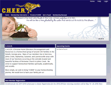 Tablet Screenshot of cheerhomeschool.com